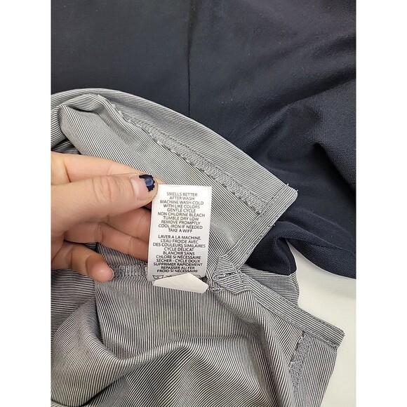 Travis Mathew Golf Polo Shirt Men's XL Black Gray Color Block Short Sleeve - Picture 5 of 9